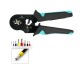 LEYDEN® HSC8 6-4A, 0.08-10mm², AWG28-7 Wire Stripper Self Adjusting Crimping Plier Ratcheting Ferrule Crimper Tool, Chakra Crimping Tool