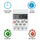 LEYDEN® KG316TJ, 30A, 220/230VAC, 50Hz Digital Timer Switch for Electrical ON Off, 16 On Off Program Per Day, Manual Start ON-Off Delay &amp; Cyclic Timer Switch : Amazon.in: Home Improvement