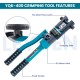 LEYDEN® YQK-400 Hydraulic Crimping Tool 10-400mm² for Copper, 10-300mm² for Aluminum Terminal Pliers, 20 Ton Pressure New Manual Hydraulic Crimper